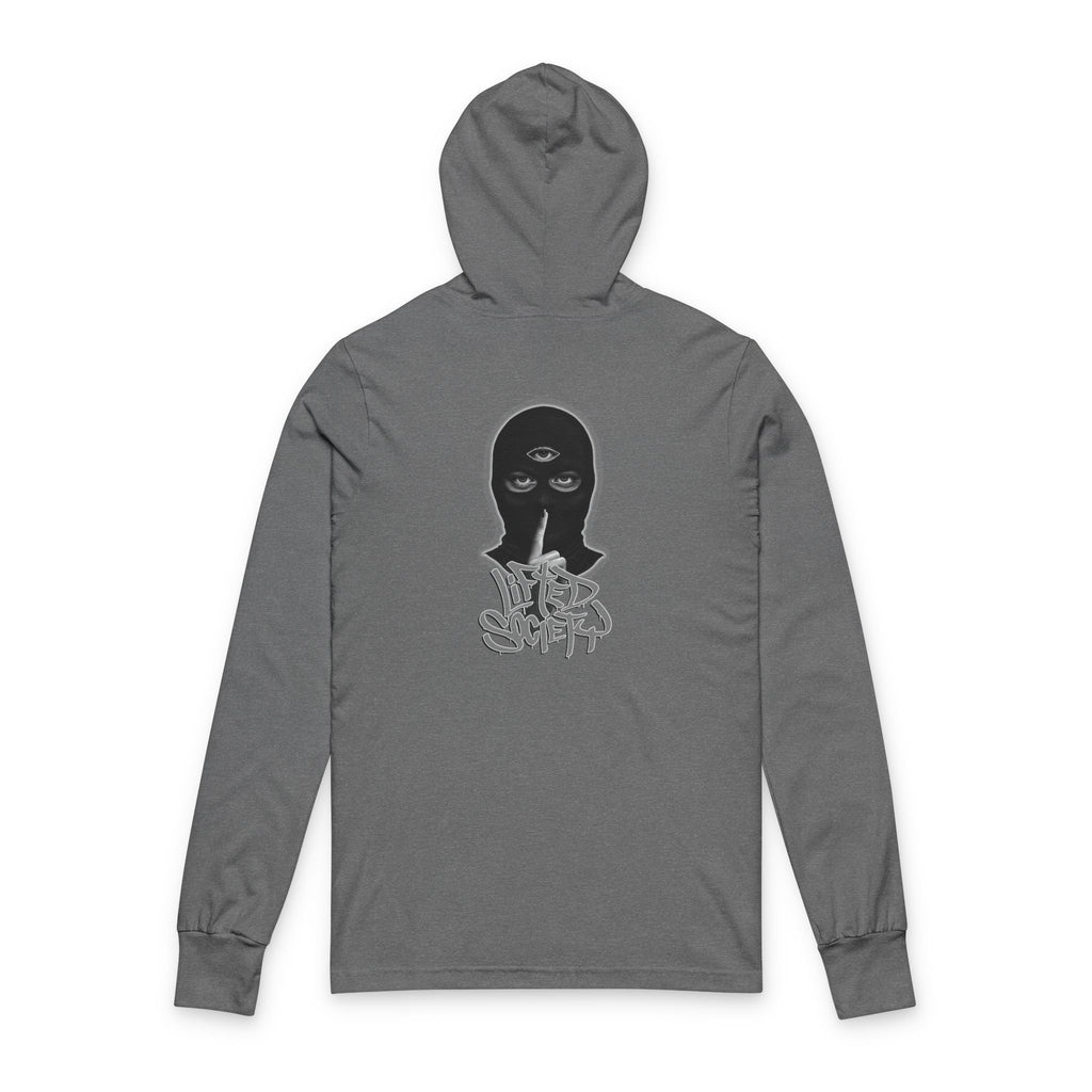 Urban Graffiti Hoodie for Trendsetters, Streetwear, Casual Style, Gift for Friends, Graffiti Art Apparel, Unisex Long Sleeve Tee