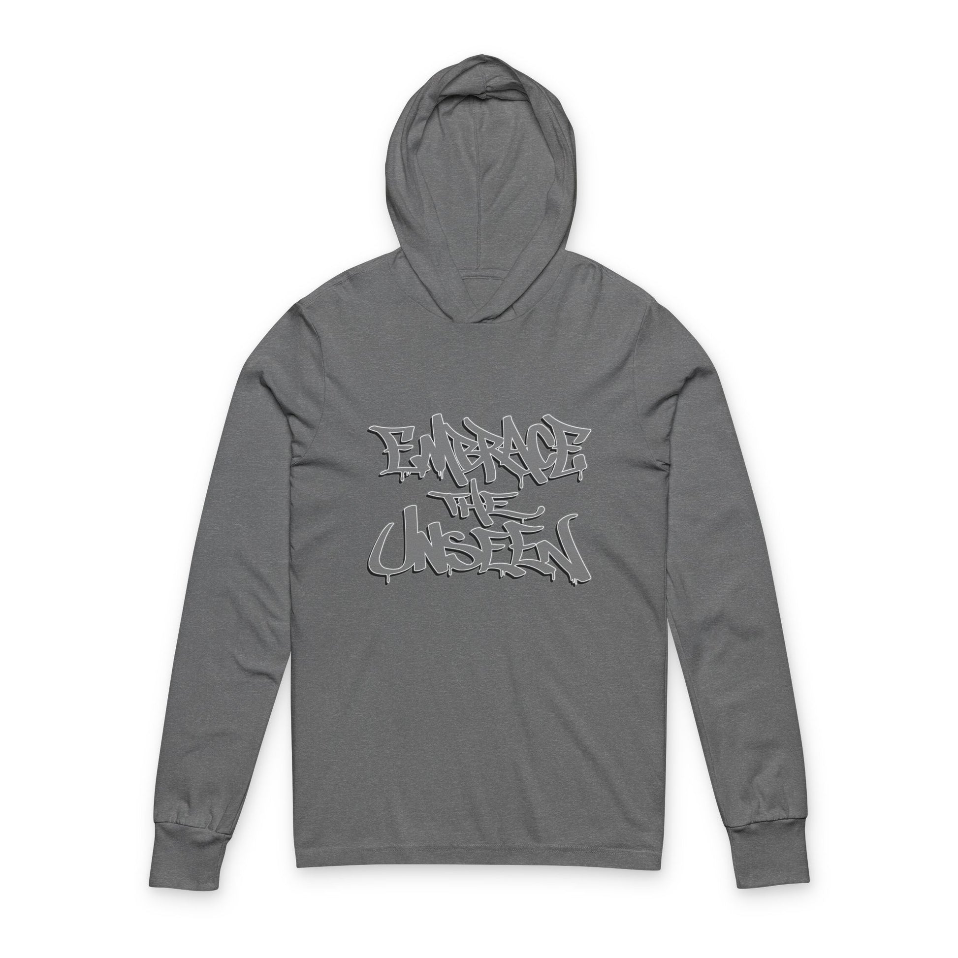Urban Graffiti Hoodie for Trendsetters, Streetwear, Casual Style, Gift for Friends, Graffiti Art Apparel, Unisex Long Sleeve Tee