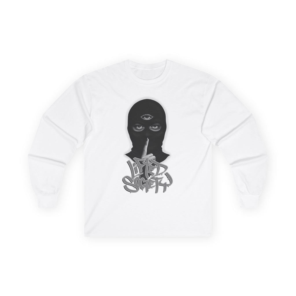 Unisex Streetwear Long Sleeve Tee with Bold Design | Ideal for Casual Outings, Music Festivals, Urban Style, Everyday Wear, Graphic Tee