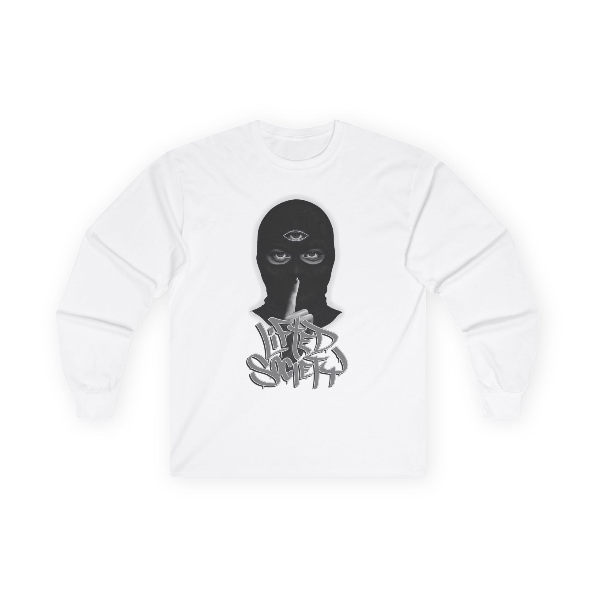 Unisex Streetwear Long Sleeve Tee with Bold Design | Ideal for Casual Outings, Music Festivals, Urban Style, Everyday Wear, Graphic Tee