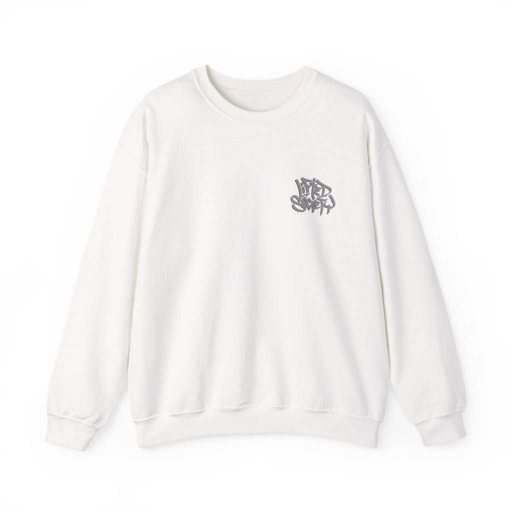 Street Art Inspired Crewneck Sweatshirt, Unisex Graffiti Apparel, Urban Fashion, Cozy Hoodie for Artists, Gift for Creatives
