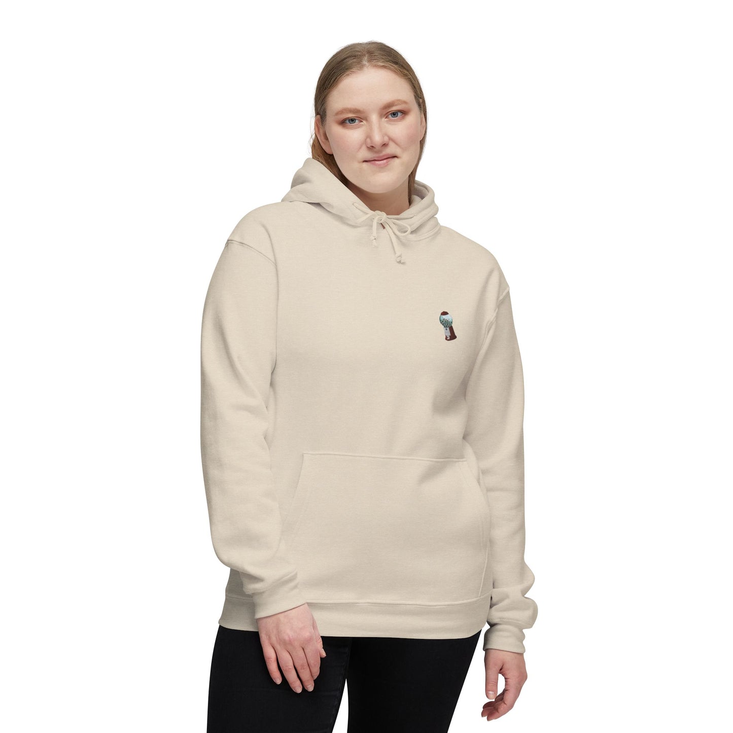 Eye Candy Pullover Hoodie – Cream