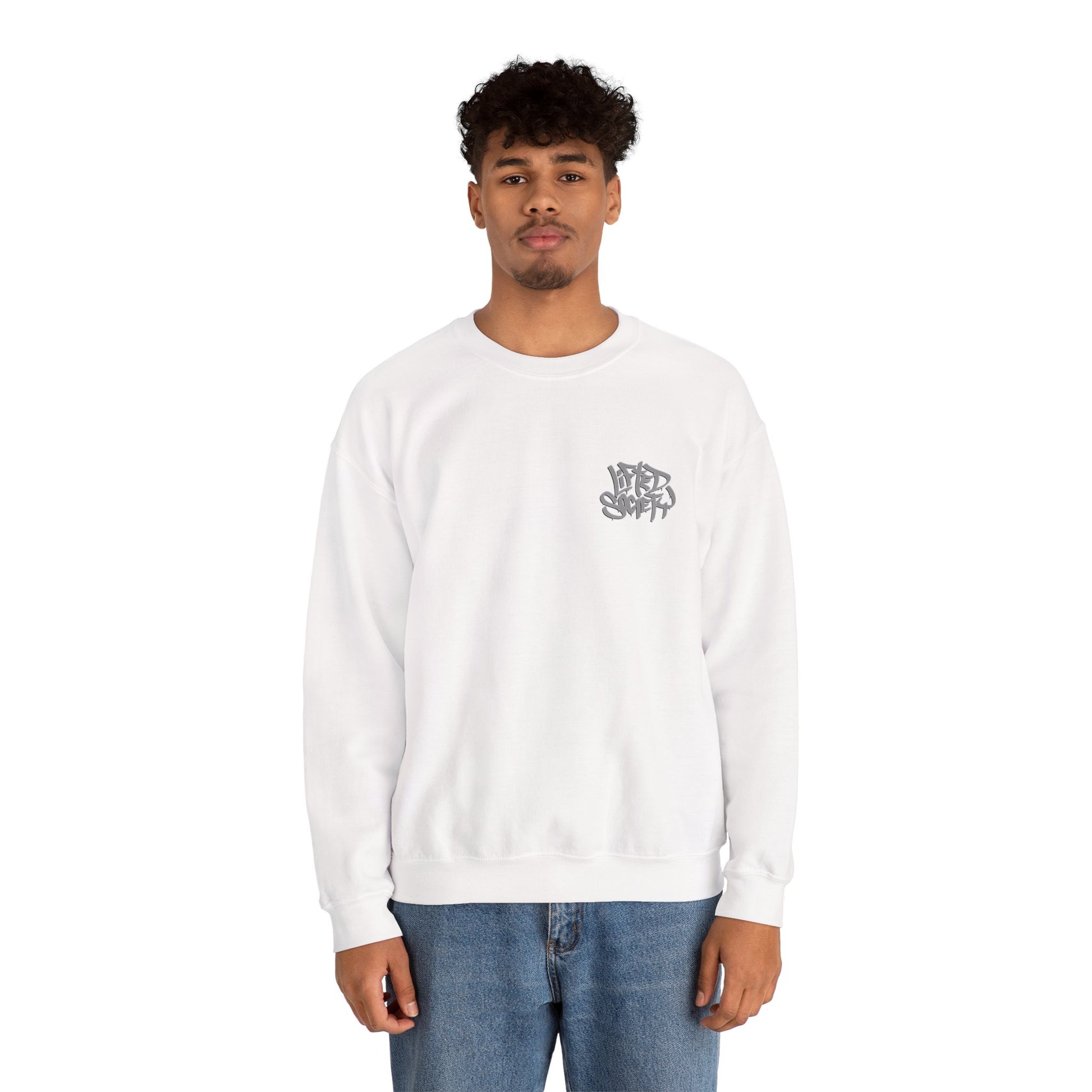 Street Art Inspired Crewneck Sweatshirt, Unisex Graffiti Apparel, Urban Fashion, Cozy Hoodie for Artists, Gift for Creatives