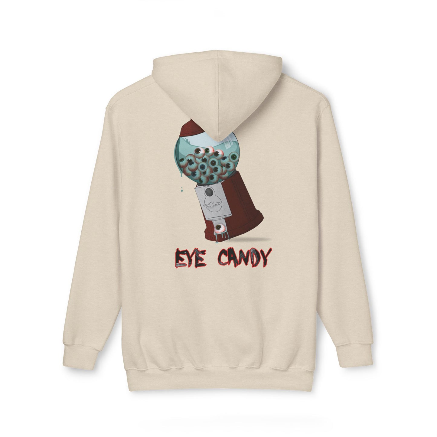 Eye Candy Pullover Hoodie – Cream