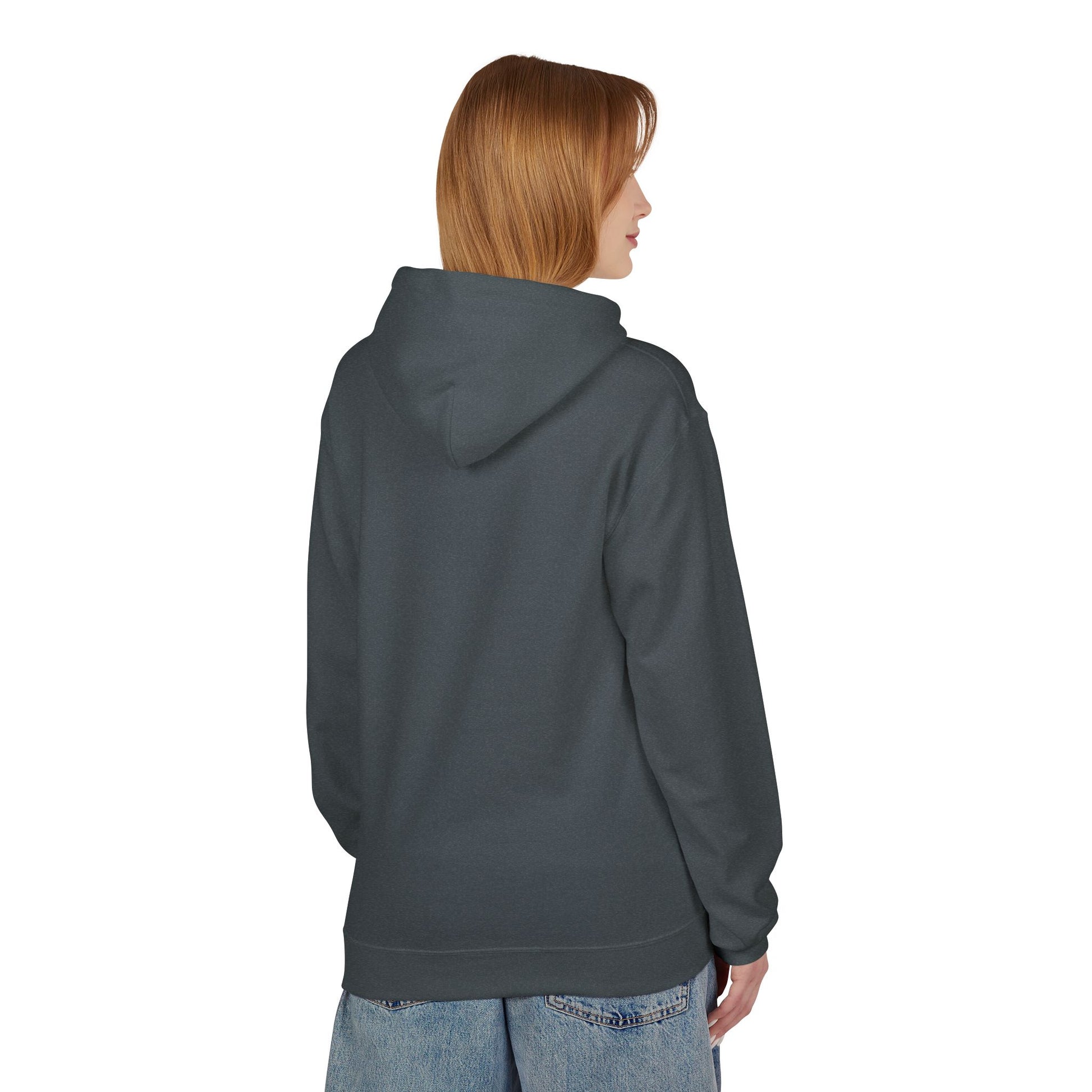 Graffiti-Inspired Unisex Fleece Hoodie, Streetwear Pullover, Urban Apparel, Cozy Gift for Teens, Casual Style, Embrace the Unseen