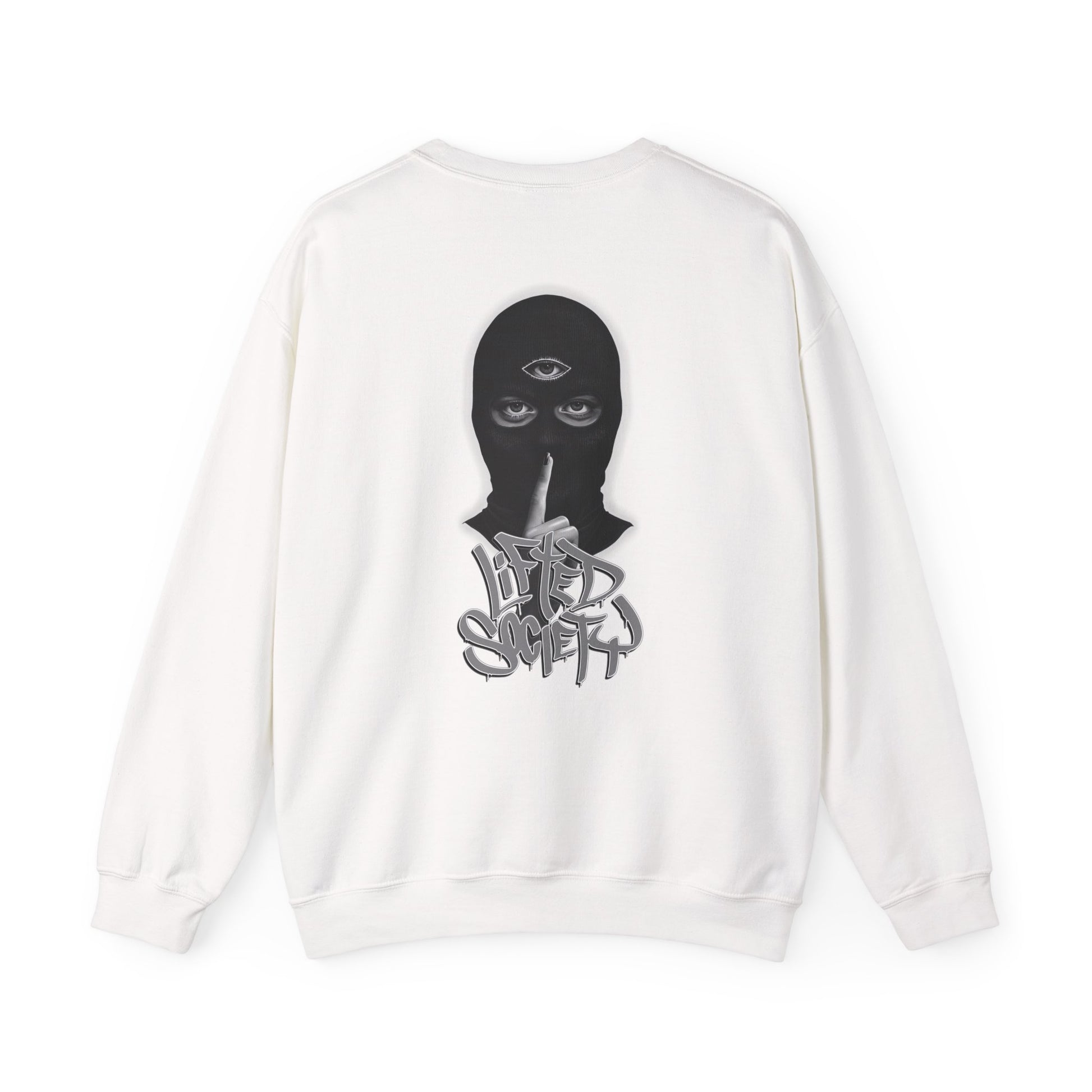Street Art Inspired Crewneck Sweatshirt, Unisex Graffiti Apparel, Urban Fashion, Cozy Hoodie for Artists, Gift for Creatives